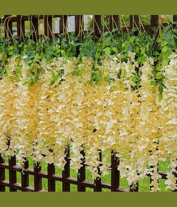 RealPBR - Peach Wild Artificial Flower ( Pack of 4 )