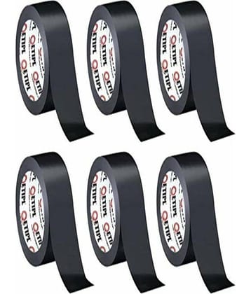 ETI - Black Single Sided Cello Tape 48MMx65MTR (Pack of 6)