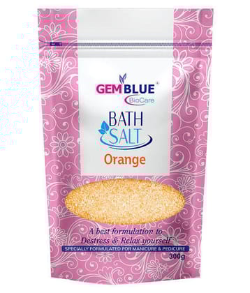 gemblue biocare Orange  Crystal Epsom Salt 300 g