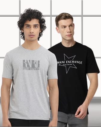 Iconic Logo Combo Tees-for Mens-L