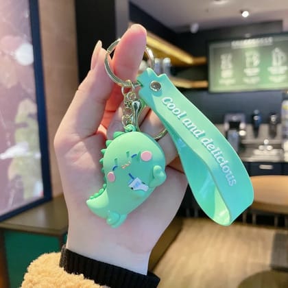 Kawaii Baby Dino Keychain - Single Piece-Style B