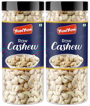 YUM YUM Premium Raw Cashews Nut Kaju 300g (2X150g)