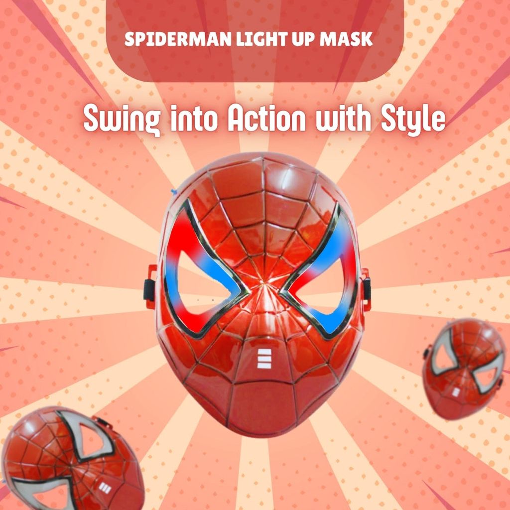 The New Age Light Up Spiderman Mask - Party and Festive Needs | Buy online on ZillyBuy