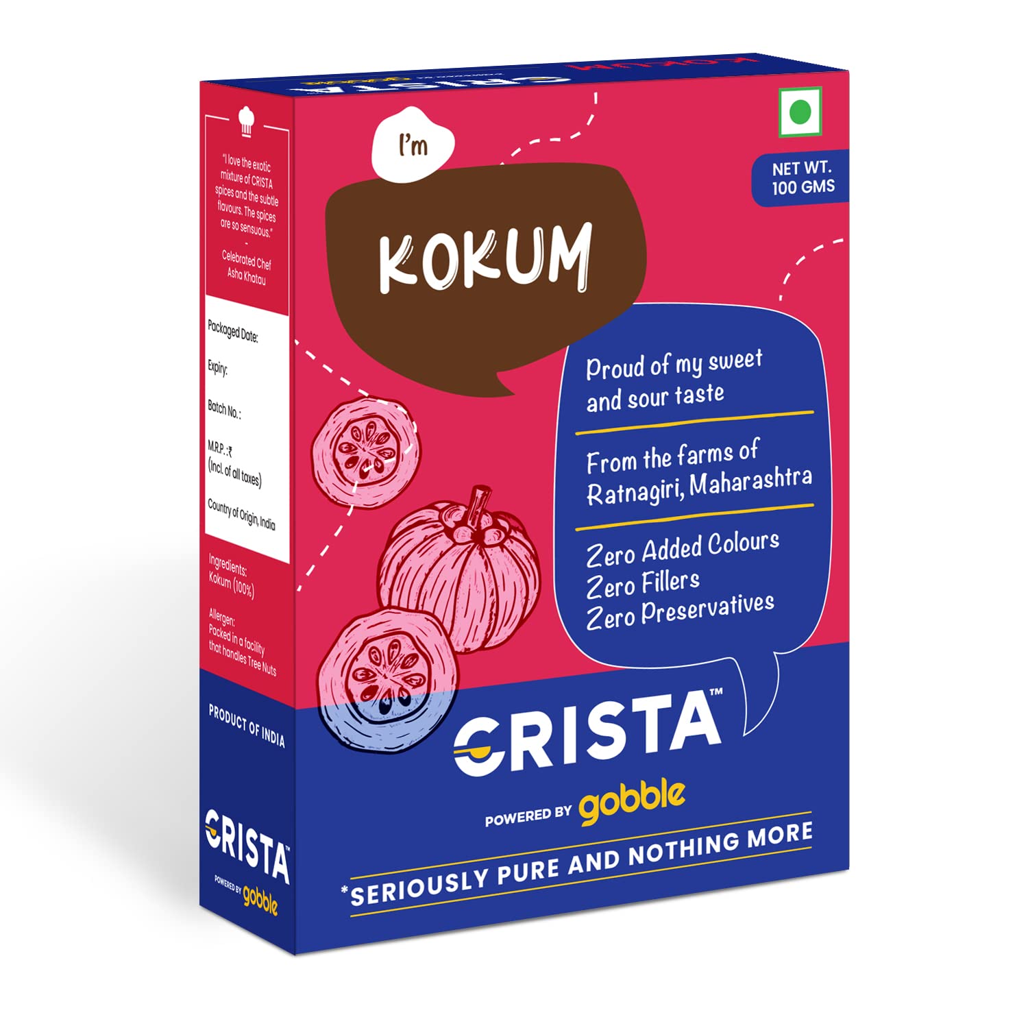 CRISTA Kokum, 100 gm