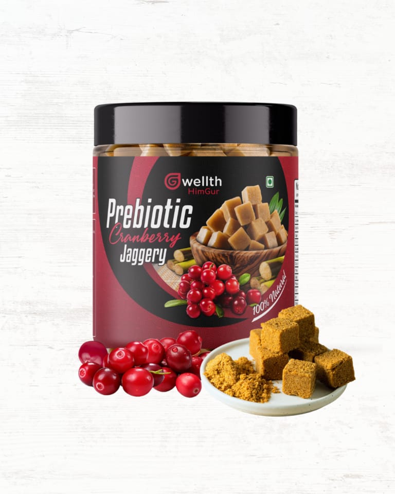 Cranberry Small Jaggery Cubes| Pet Jar