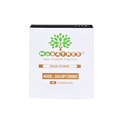 Mobatree Original Battery for Lava Z60 - LBP12500002, 2200mAh (6 months Guarantee)