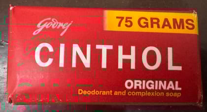 Cinthol Original Deodorant and Complexion Soap, 75 g