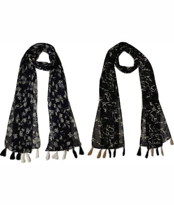 stolevilla Multi Printed Poly Cotton Yarn Stoles