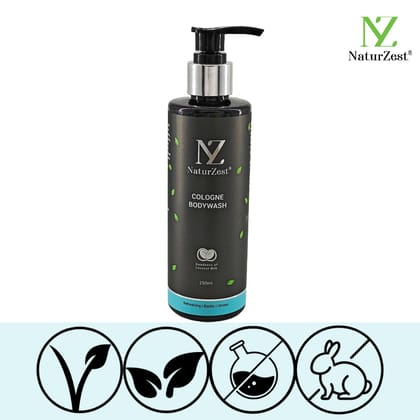 NaturZest Cologne Body Wash, 250 gm NaturZest Cologne Body Wash, 250 gm