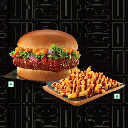 Korean Spicy Paneer+Korean Spicy Fries(M).