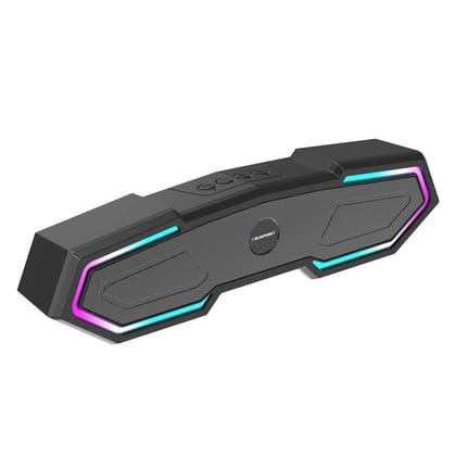 Blaupunkt SBA15 Gaming 16W Bluetooth Soundbar with 1200 mAh Battery (Black)