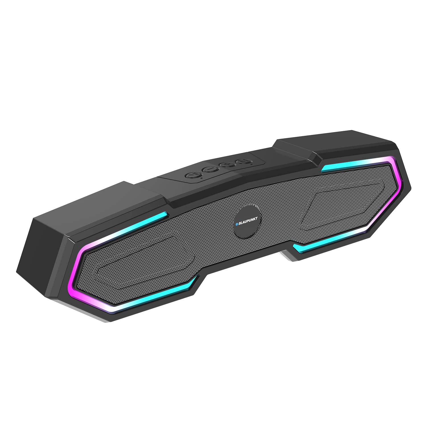 Blaupunkt SBA15 Gaming 16W Bluetooth Soundbar with 1200 mAh Battery (Black)
