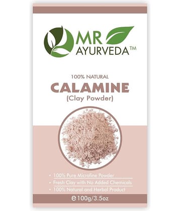 MR Ayurveda Best Selling Calamine Clay Powder Face Pack Masks 100 gm