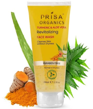 PRISA ORGANICS - Skin Inflammation Reducing Face Wash For Normal Skin ( Pack of 1 )
