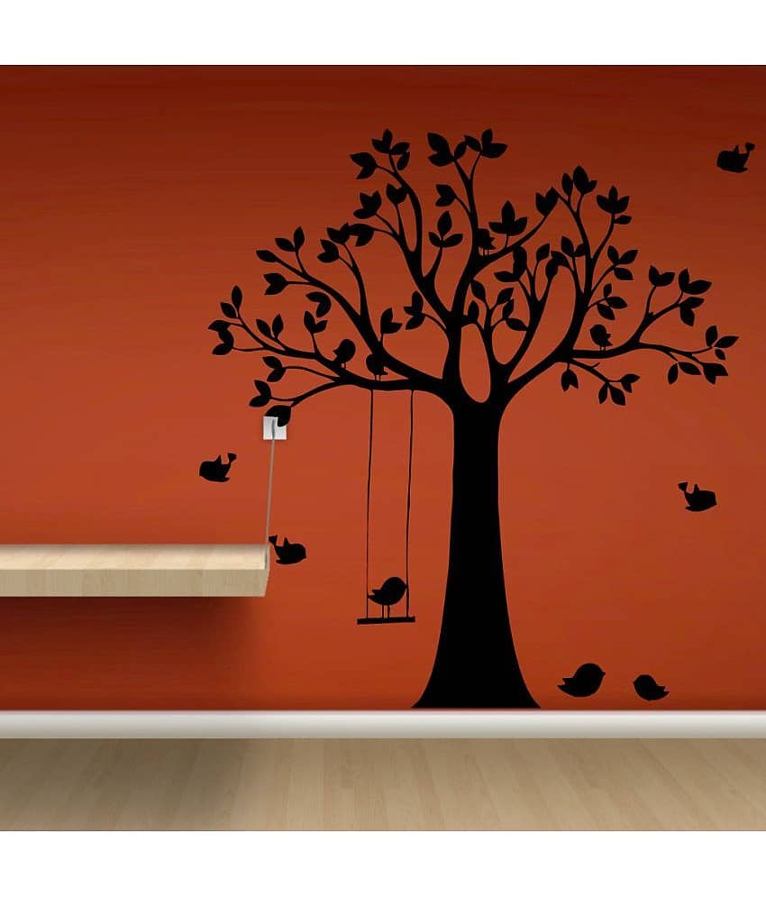 Decor Villa Tree Vinyl Wall Stickers