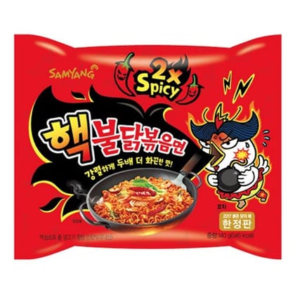 Samyang-2x spicy-Hot Chicken Ramen Flavour-Korean Instant Noodle