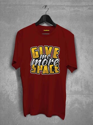 Give Me More Space Nasa T-shirt-Maroon / XS