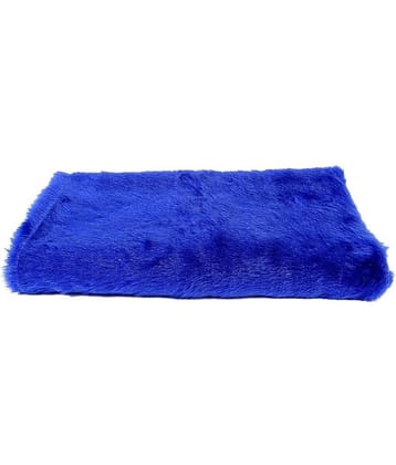 Vardhman Fur Cloth Royal Blue