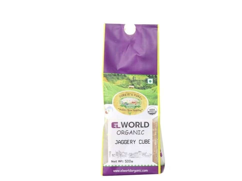 Elworld Agro & Organic Food Products Jaggery Cubes 500g