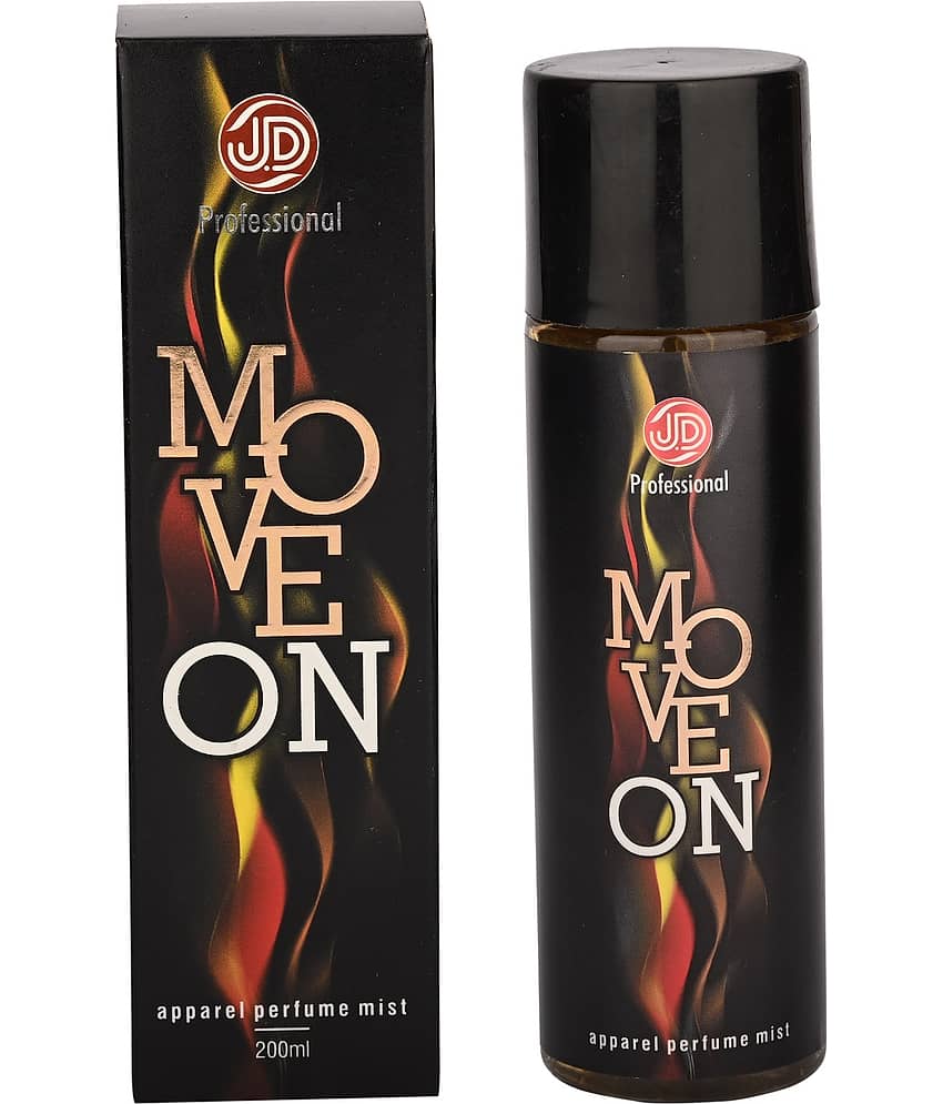 JD INTERNATIONAL MOVE ON Apparel Perfume For Men & Women Mist Perfume 200 ml (Pack of 1)