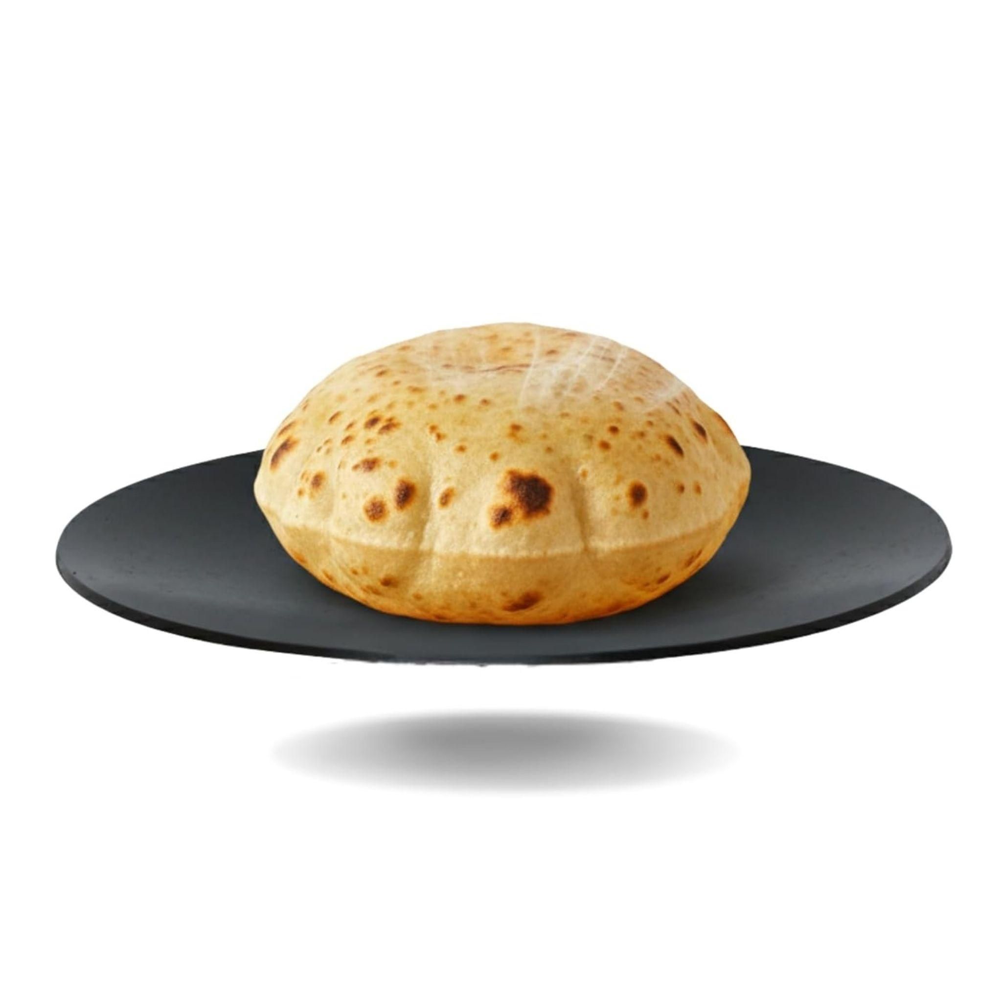 Trilonium Triple Seasoned Iron Roti Plate - 12 inches