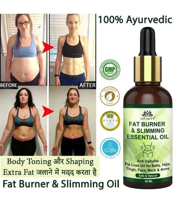 Intimify Fat Burner & Slimming Essential Oil Fat Burn Oil Belly Fat Loss Oil 30ml