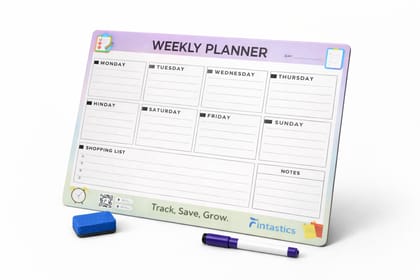 Fintastics Magnetic Weekly Planner
