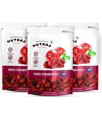 Nutraj Sweet & Tart Sliced Cranberries 540g (180g X 3)