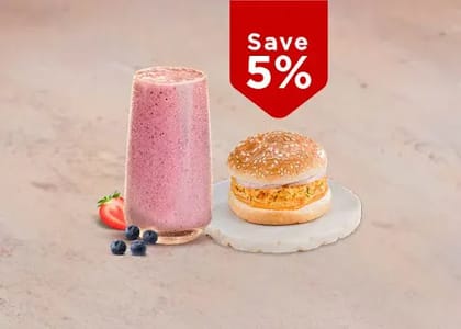 Combo Non Veg - Breakfast & Cold Beverage