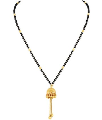 Jhumki Style One Granm Gold Plated Mangalsutra