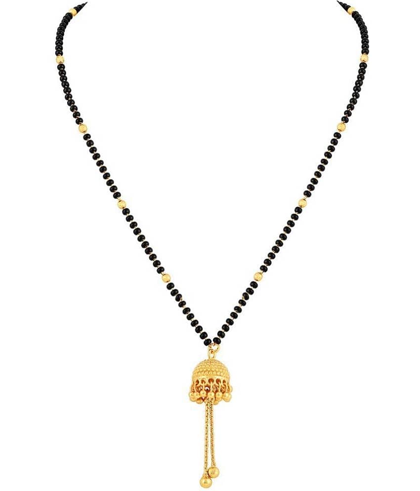 Jhumki Style One Granm Gold Plated Mangalsutra
