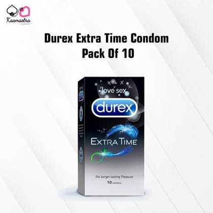 Durex Extra Time Condom Pack Of 10