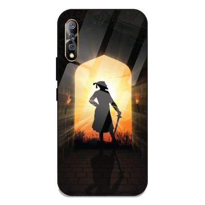Shivaji Maharaj - Glass Case For Vivo Models-Vivo S1