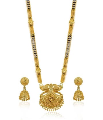 Alloy Gold-plated Jewel Set  (Gold)