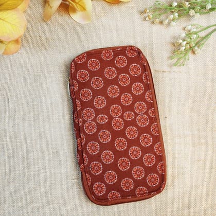 Bank Document Organizer - Rust Madhubani Circle