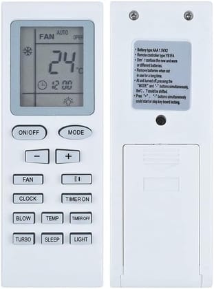 Voltas Air Conditioner Remote Control Compatible with Voltas Split/Window AC Remote Control (18A)