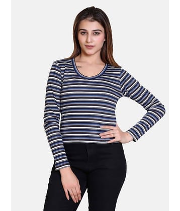 Bombay Velvet - Multi Color Cotton Blend Women's Regular Top ( Pack of 1 )