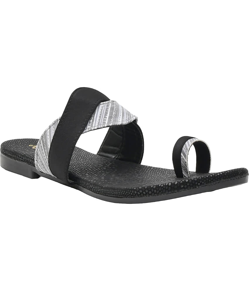 Ajanta - Black Women's Flats