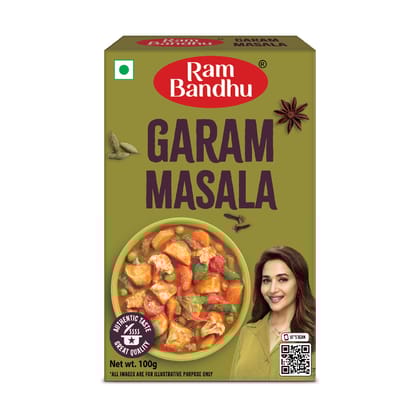 Ram Bandhu Garam Masala Carton, 100 gm