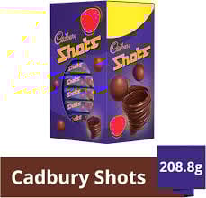 CADBURY SHOTS 208.8GM BOX