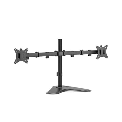 Hi-Lite Essentials Dual Monitor Desk Arm 13"-27" 100 x 100 mm VESA Swivel & tilt Table Top Stand