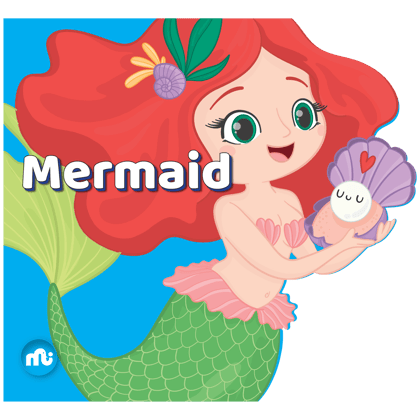 Cutout Board Book : Mermaid Cutout Board Book : Mermaid