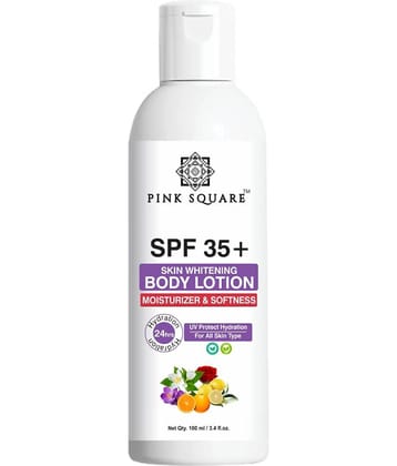 pink square - Moisturizing Lotion For All Skin Type 100 ml ( Pack of 1 )