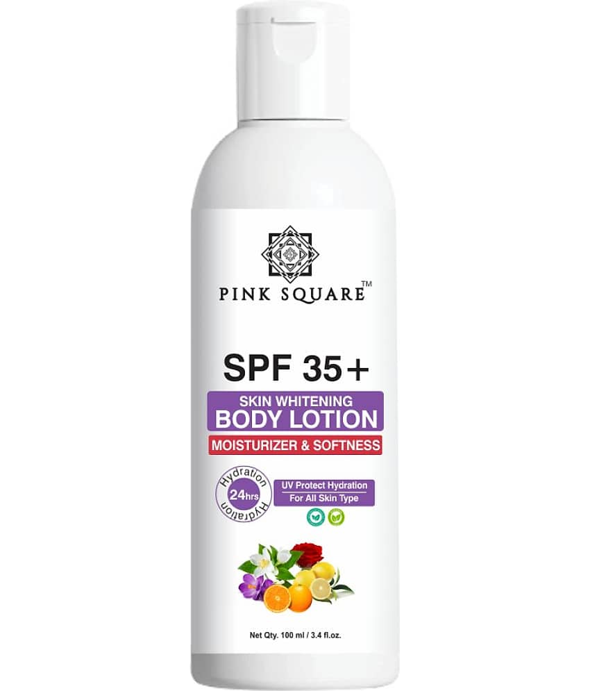pink square - Moisturizing Lotion For All Skin Type 100 ml ( Pack of 1 )