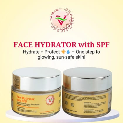 The Velvet Veils Face Hydrator with SPF  50 G