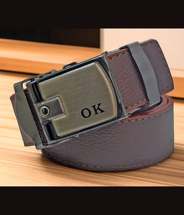 SUNSHOPPING - Brown Synthetic Men's Formal Belt ( Pack of 1 )