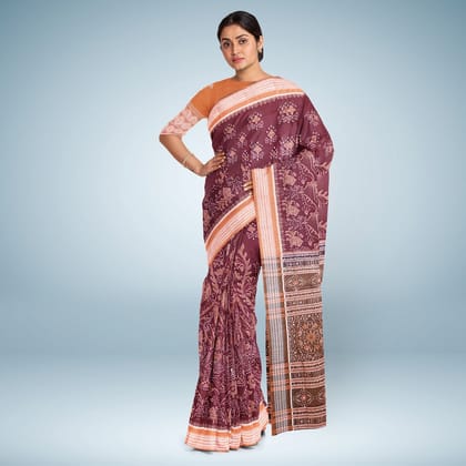 Padma Mayuri Sambalpuri Cotton Saree