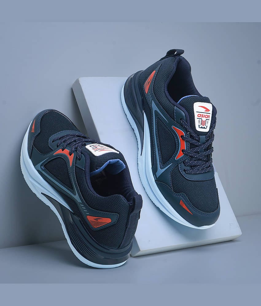 ASIAN CIVIC-02 Navy Men's Sports Running Shoes