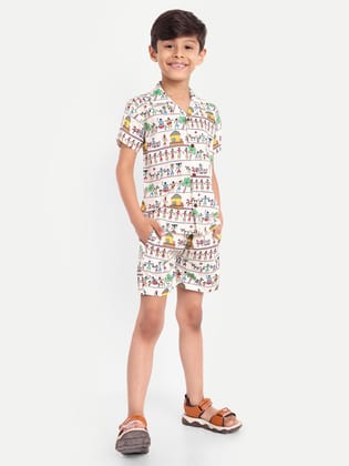 Kid's Co-Ord Set Multi colour