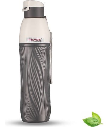 Trueware AQUA PURE Brown Plastic Water Bottle 850 mL ( Set of 1 )